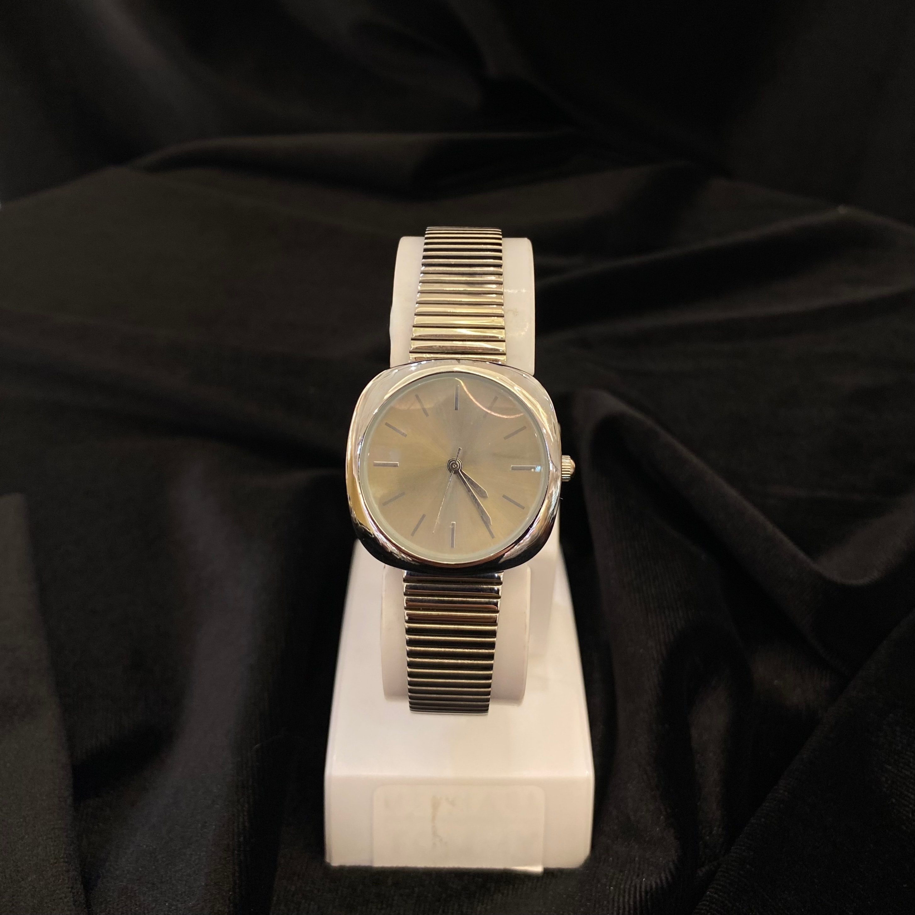 Silver Gri Kubbeli Saat