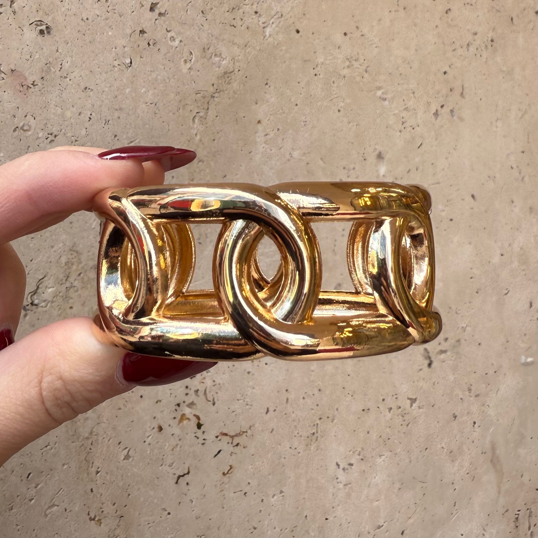 Halat Model Gold Kelepçe