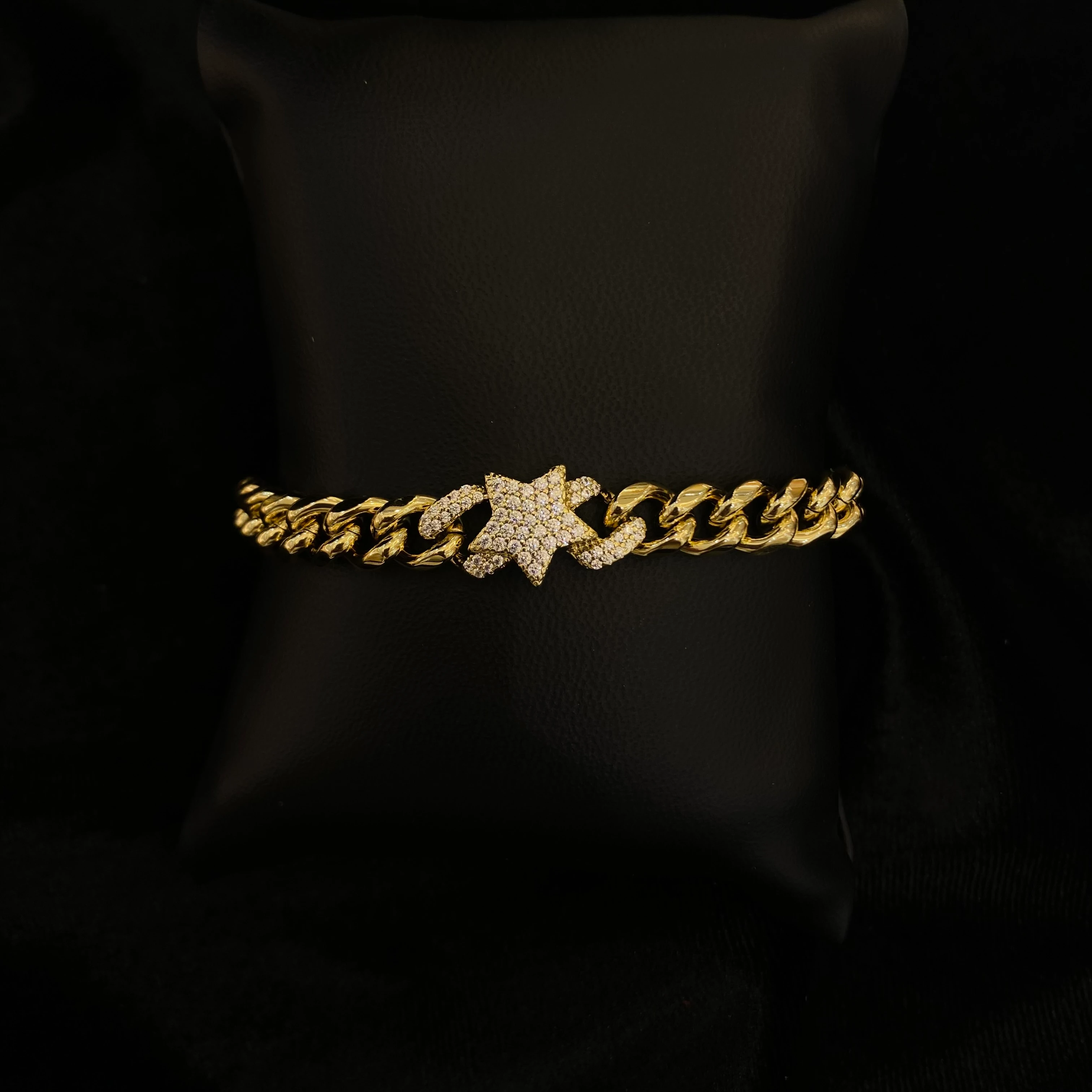 14K XP Yıldızlı Bileklik