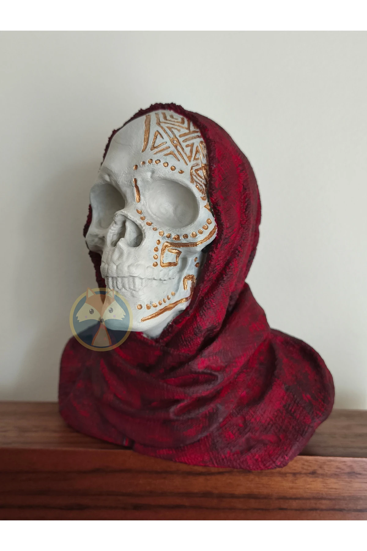 Dekoratif Desenli Kurukafa