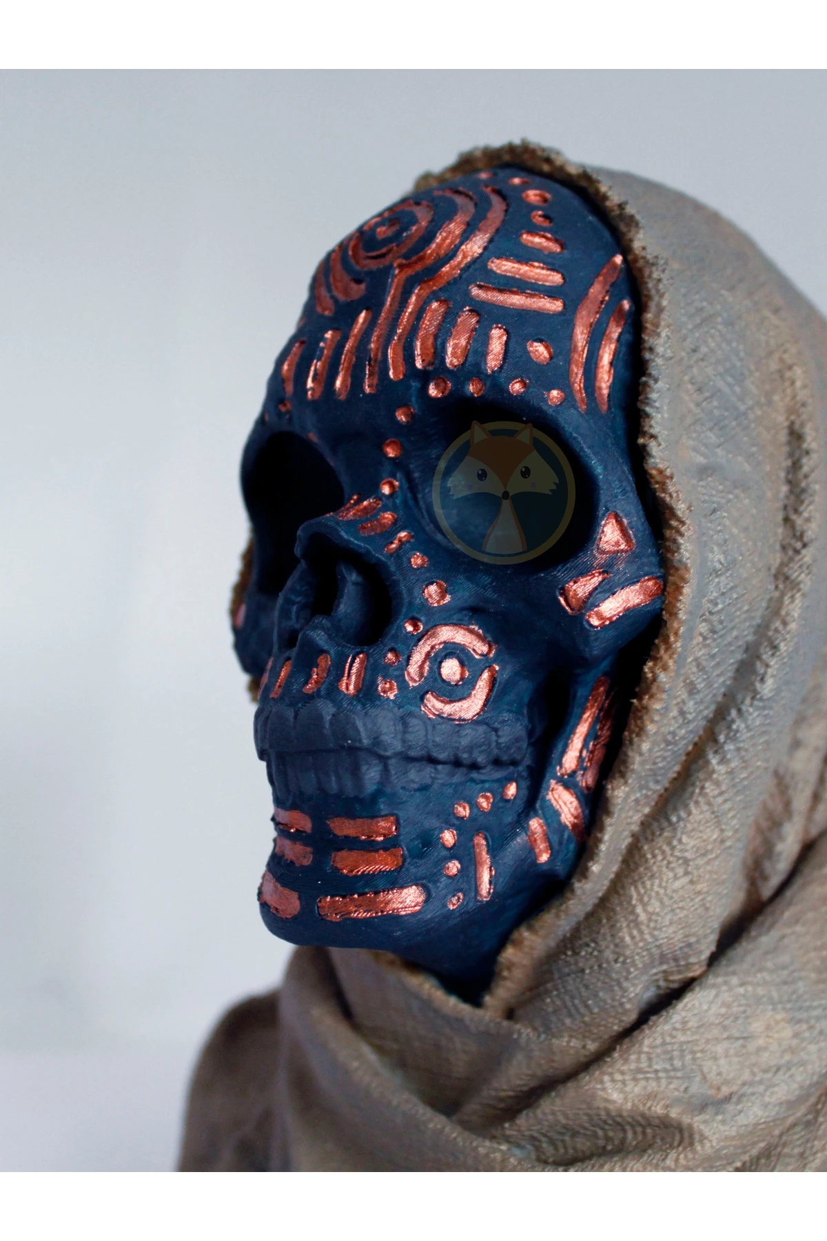 Dekoratif Desenli Kurukafa