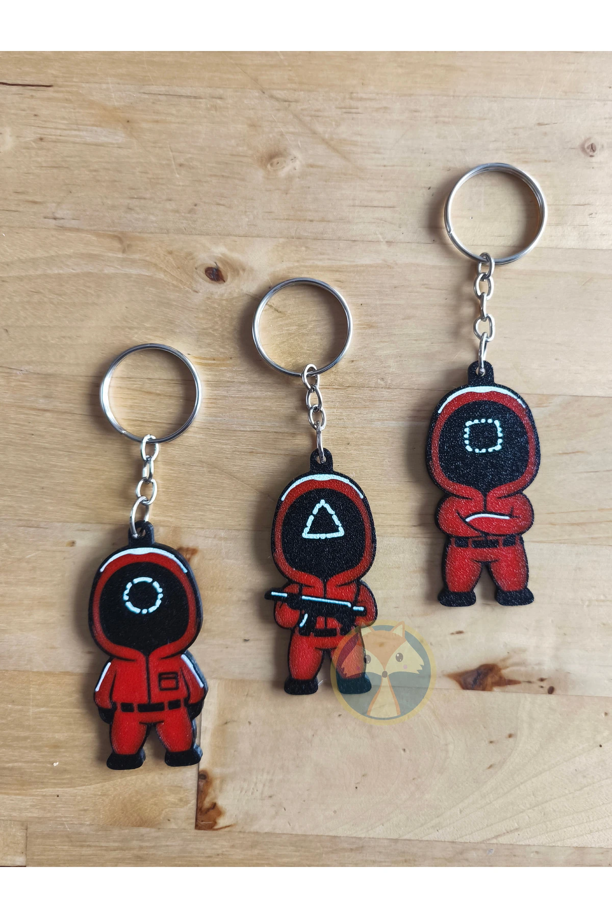 Squid Game Anahtarlık (3'lü gönderilecektir)