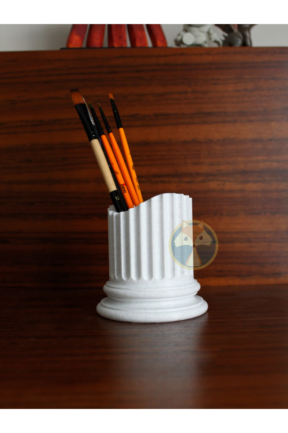 Dekoratif Dor Sütun Kalemlik (ORTA BOY)