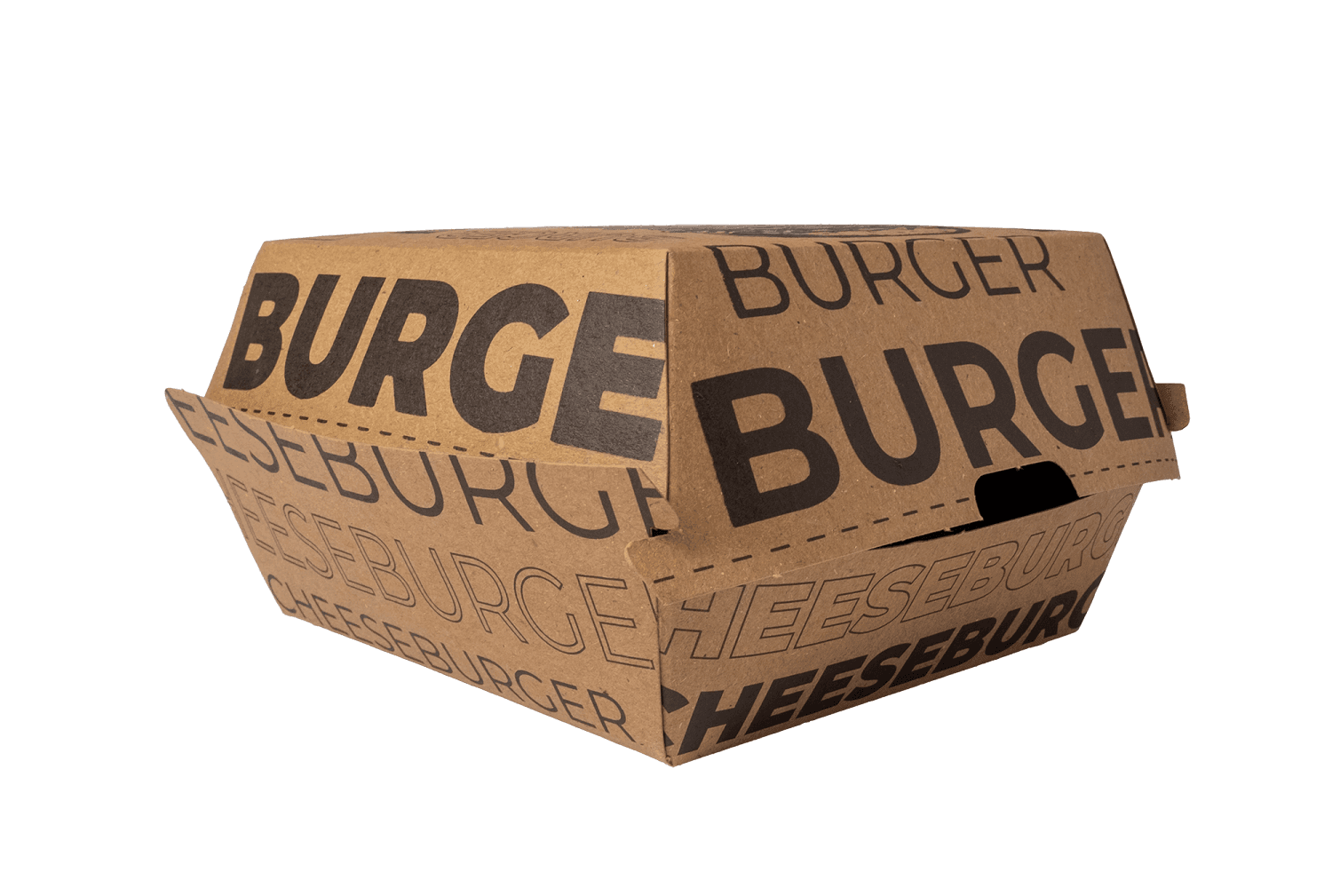 Baskılı Hamburger Kutusu
