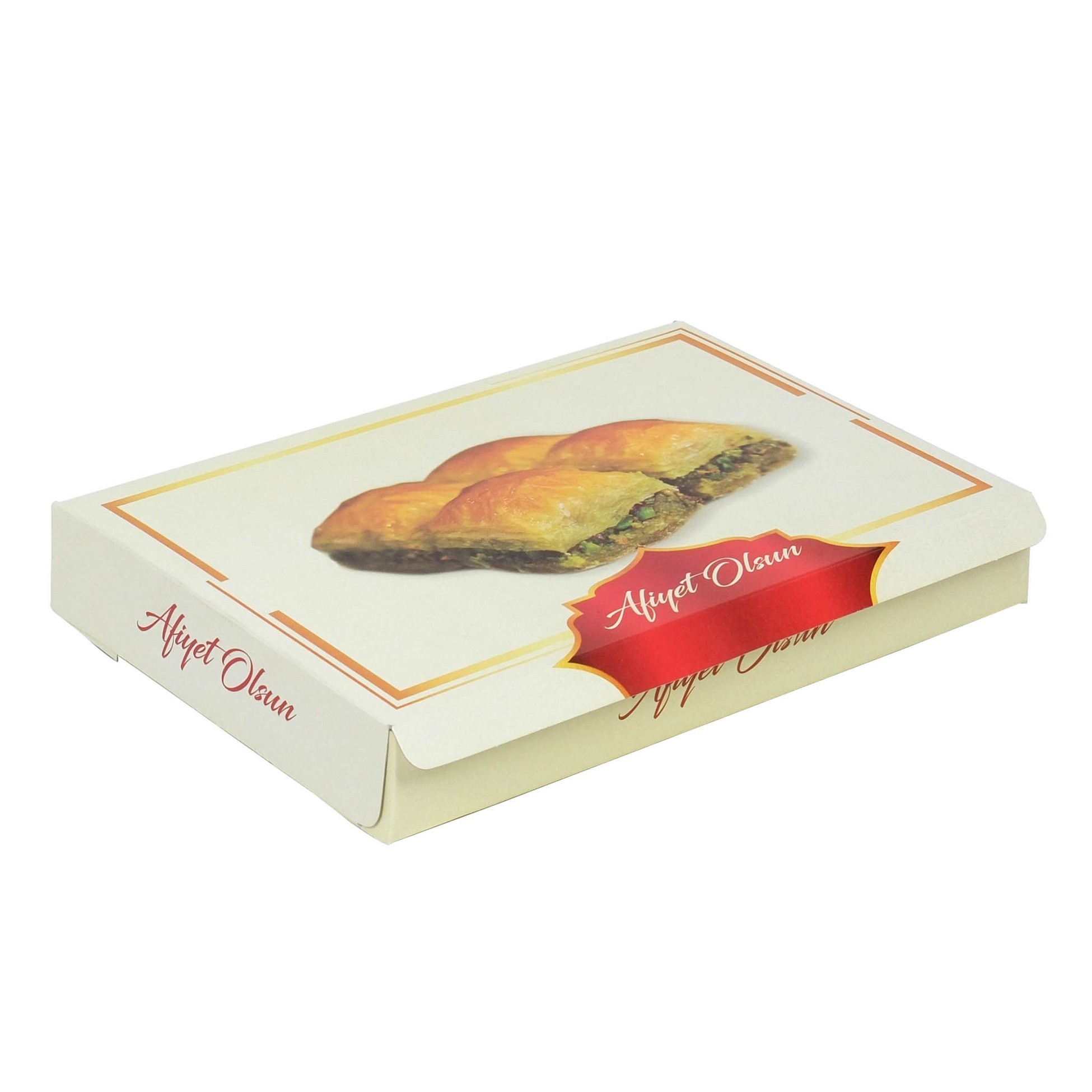 Sedefli Baklava Kutusu 18x26x4 cm