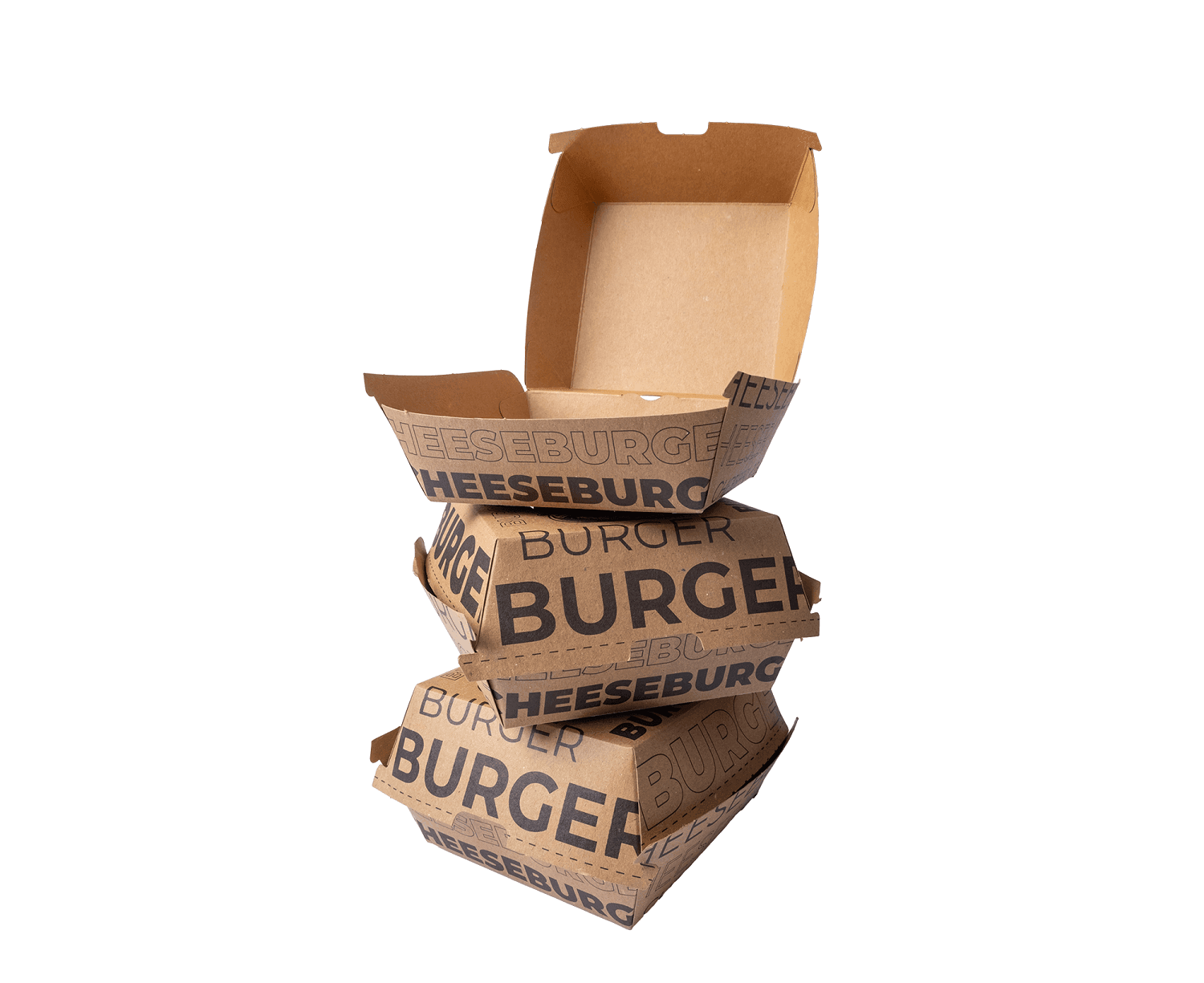 Baskılı Hamburger Kutusu