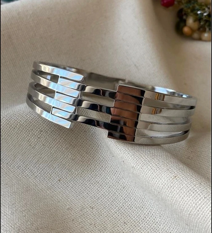 Çelik Üç Çizgi Kaburga Kelepçe