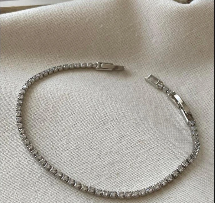 VIP İnce Silver Suyolu Bileklik