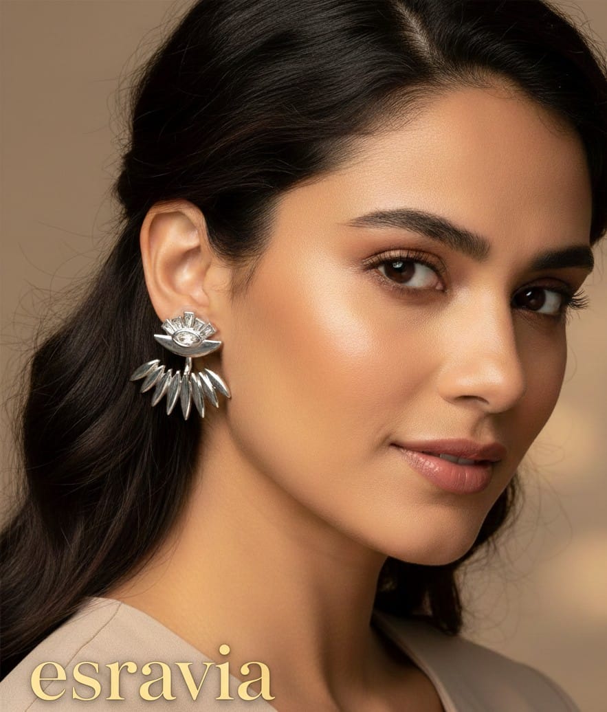 Silver Göz Tasarım Küpe