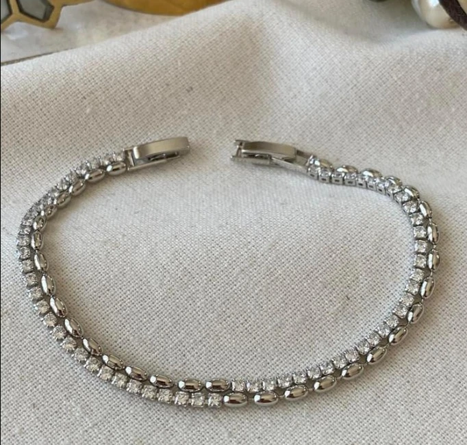 İkili Kapsül Detaylı Suyolu Bileklik