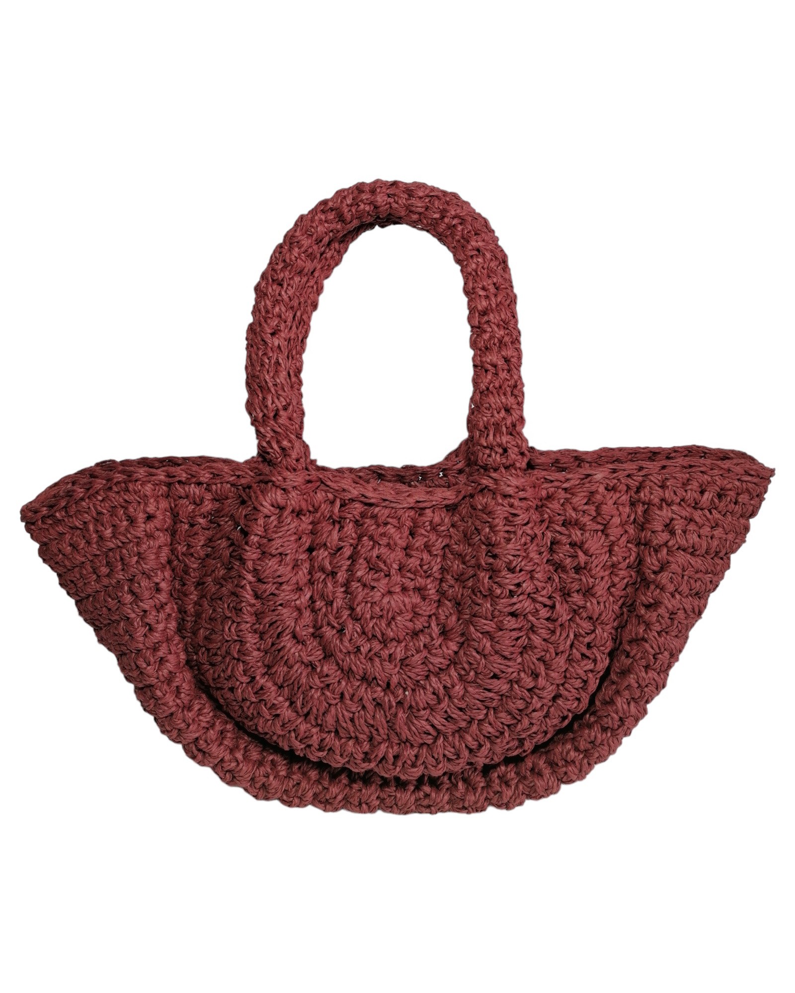 Mini Bianca Handbag - Burgundy