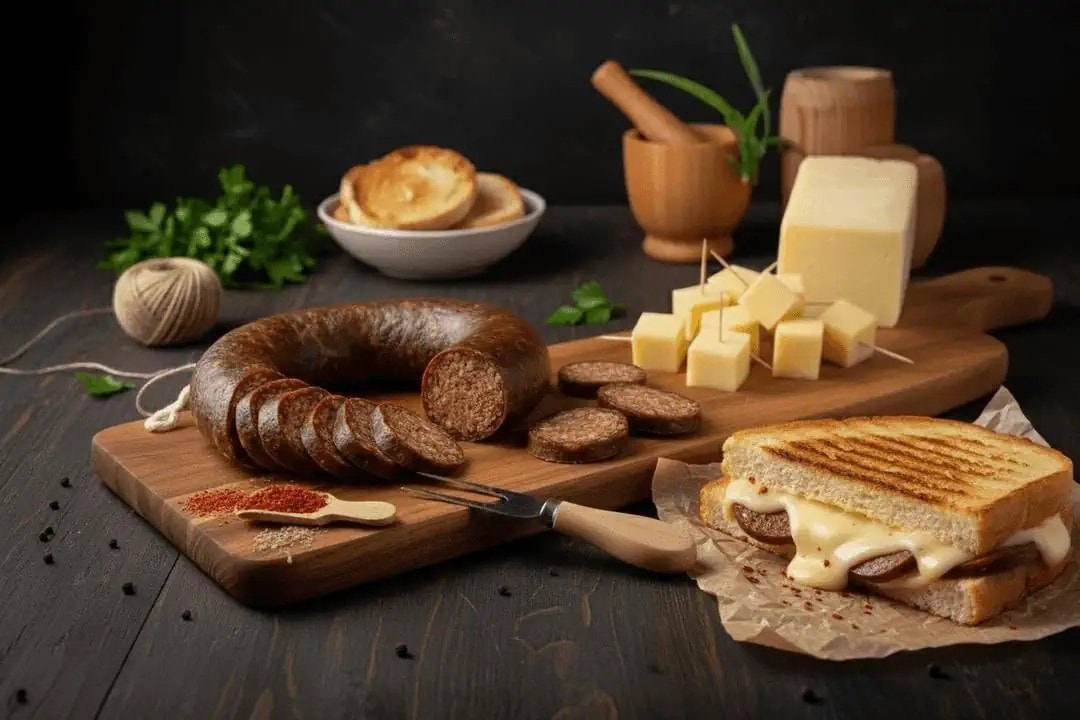 Tost Seti: 1 kg Taze Kaşar + 1 kangal Dana Sucuk