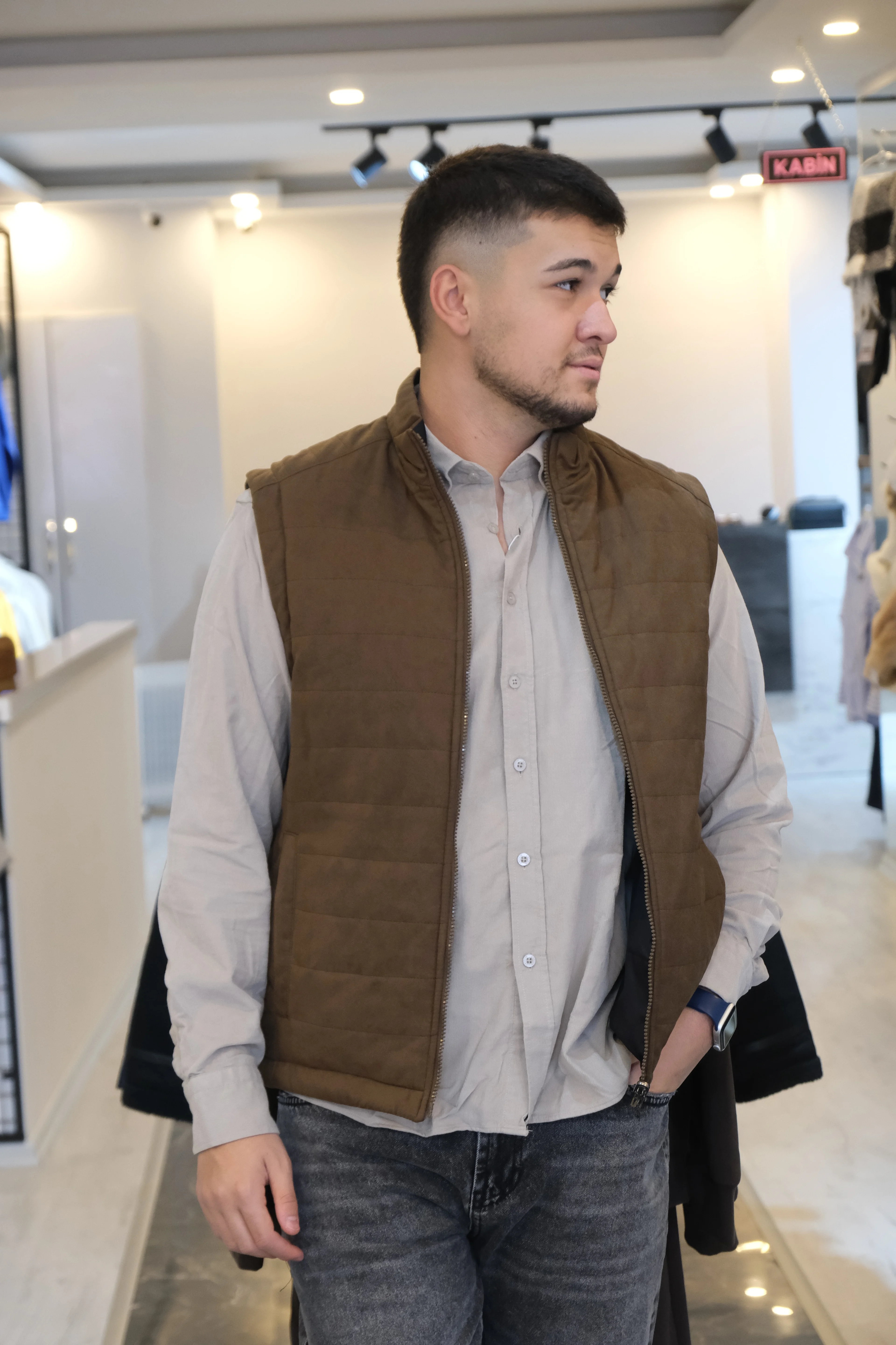 Erkek Çift Taraflı Yelek image