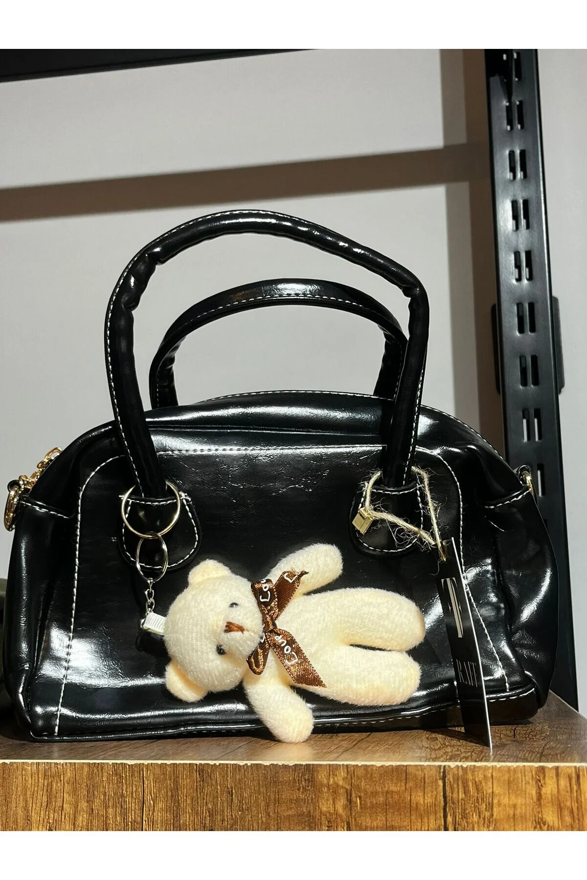 Ayıcık Charmlı Çanta