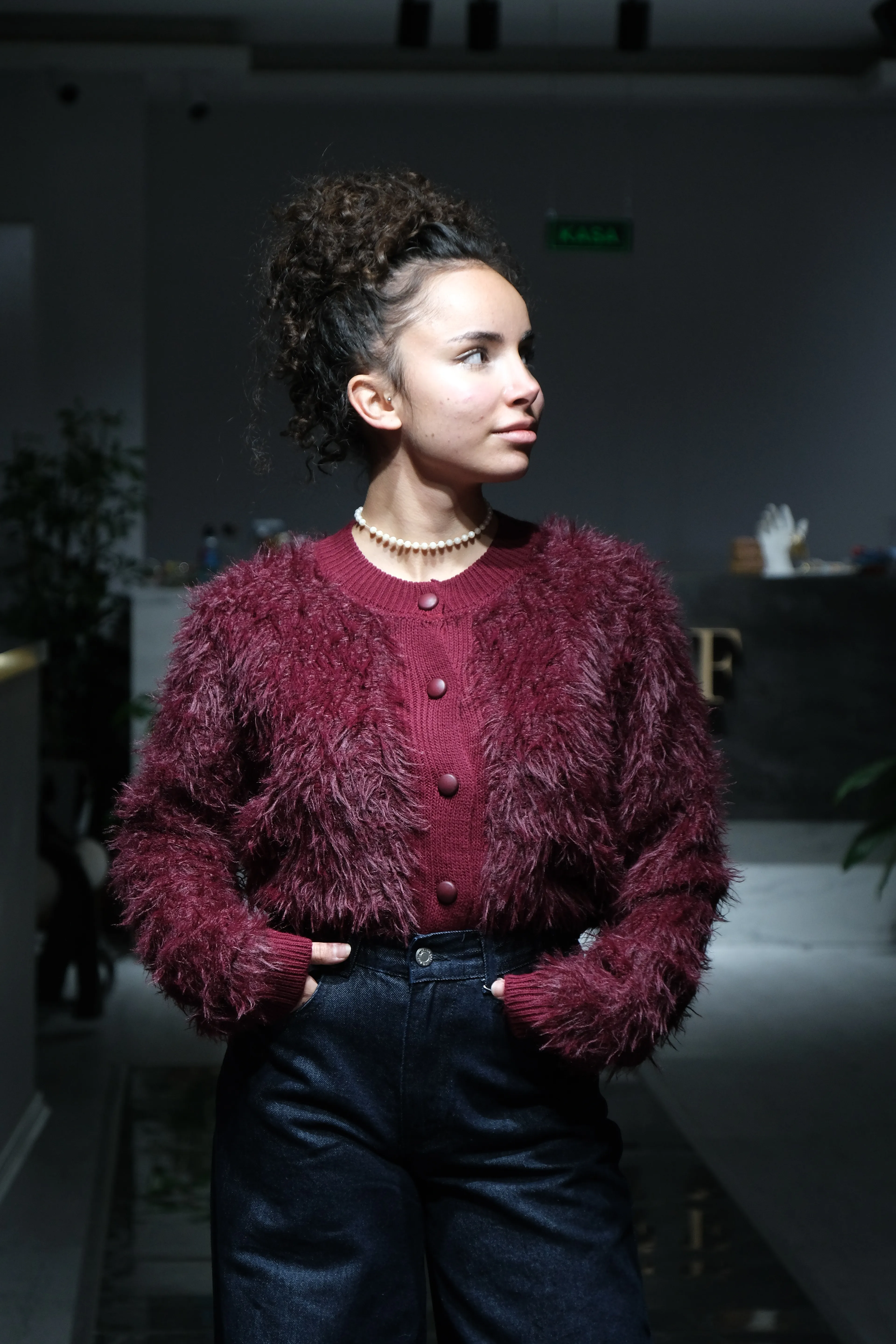 Kadın Tüylü Hırka main variant image