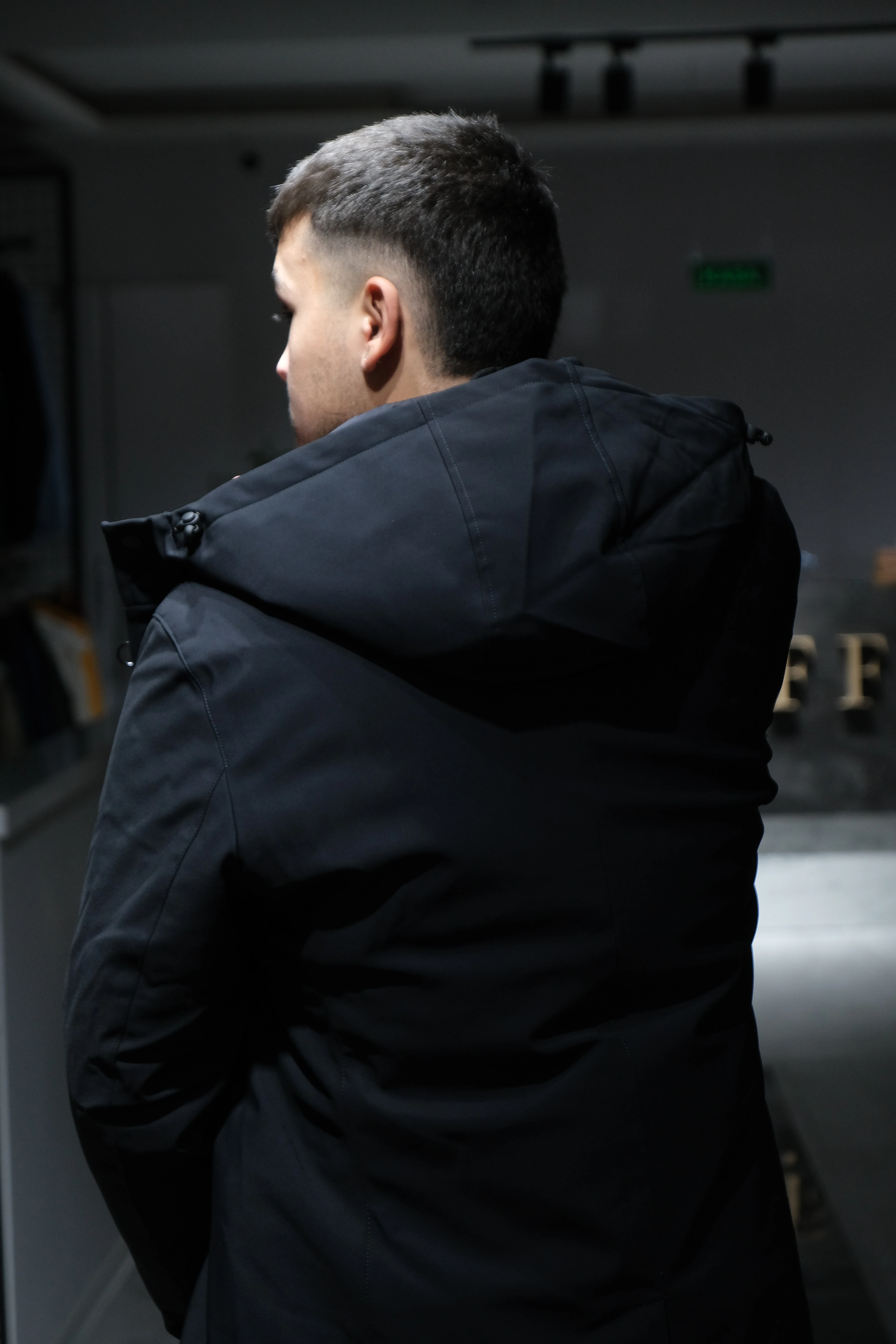 Erkek Çift Katlı Uzun Mont