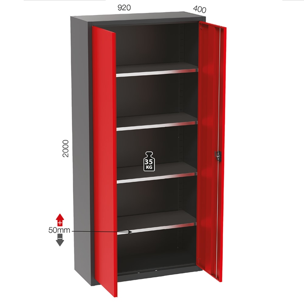 Malzeme Dolabı - 4 Raflı Malzeme Dolabı