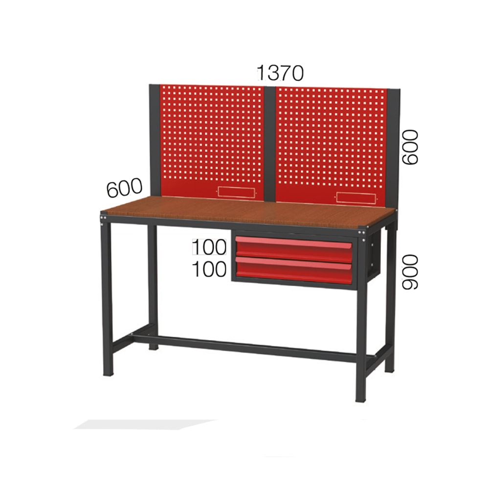 Orta Çalışma Tezgahı - İki Çekmeceli