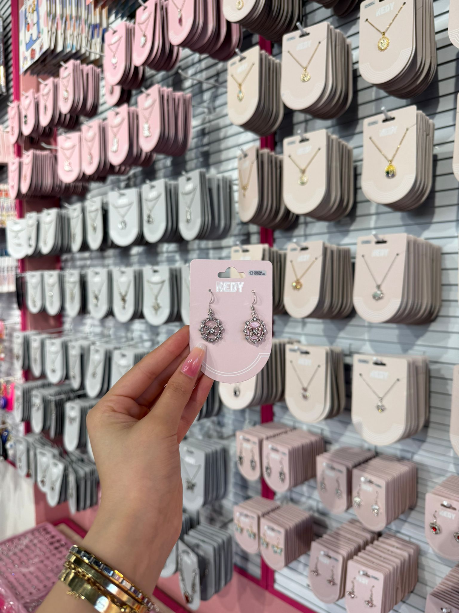 Kelebek Çelik Küpe