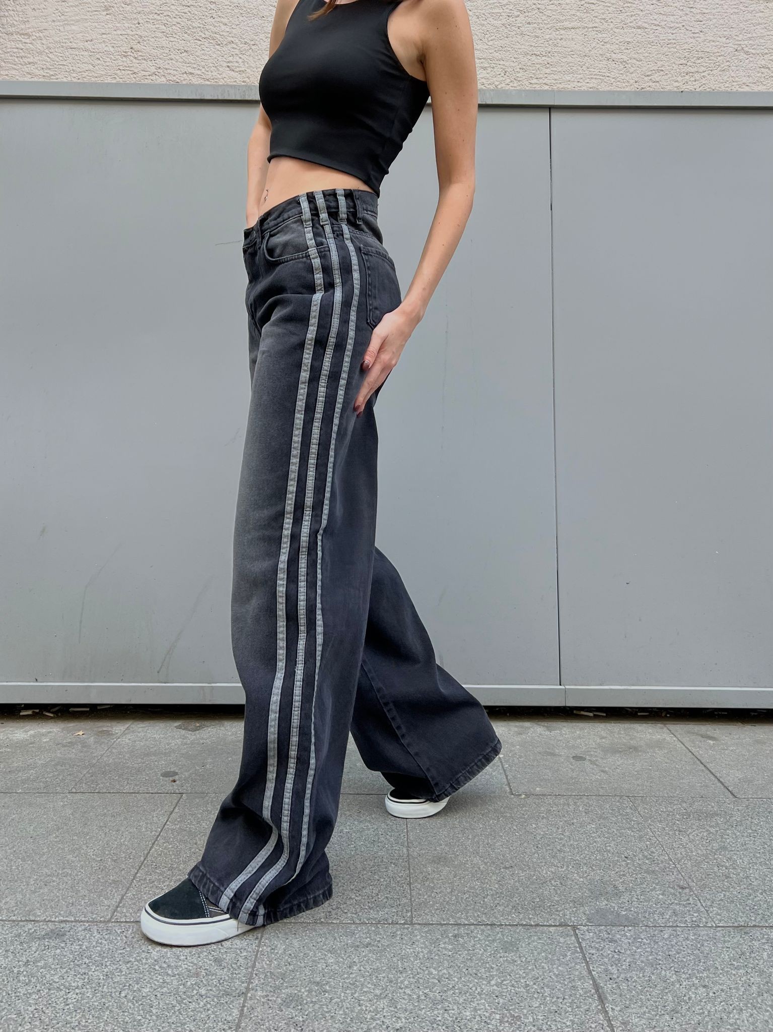 Draw Füme Baggy Pantalon