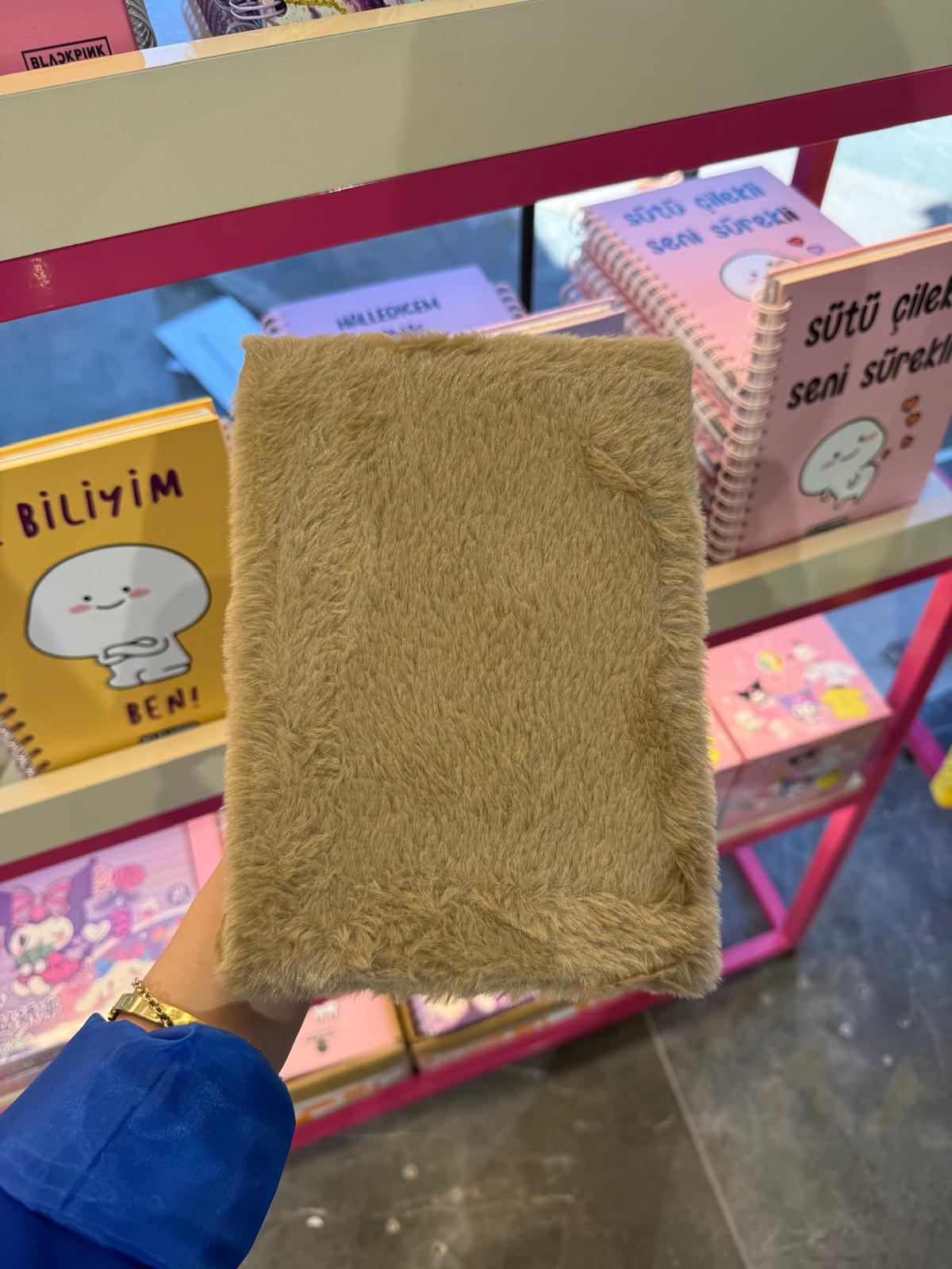 Capybara Peluş Defter