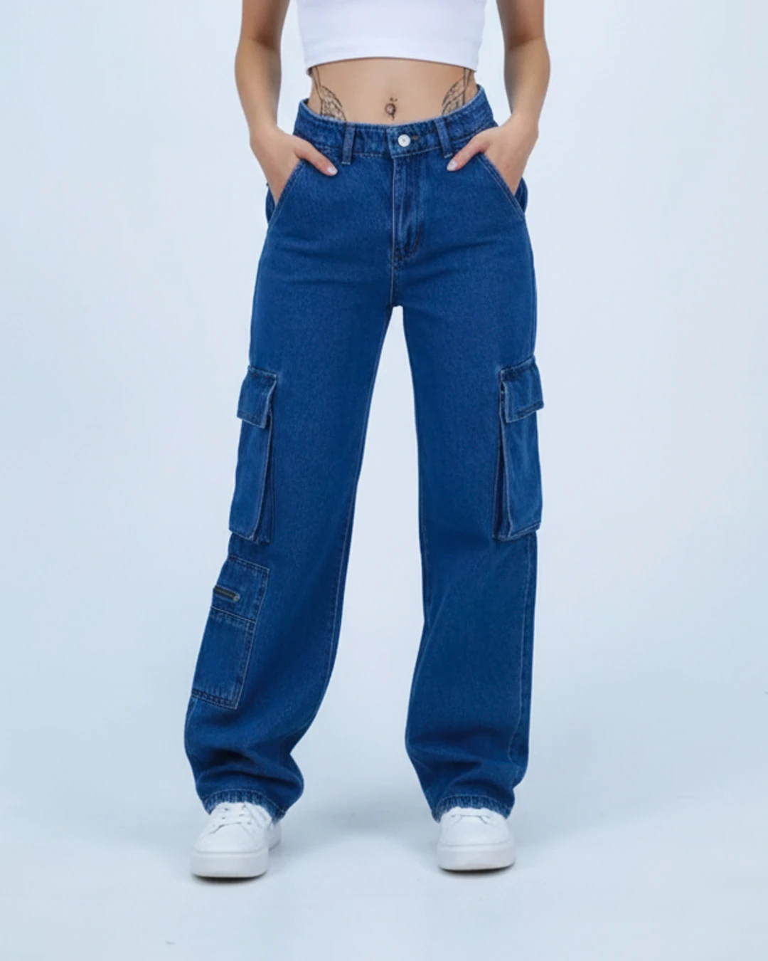 Mavi Kargo Cepli Baggy Unisex Jean