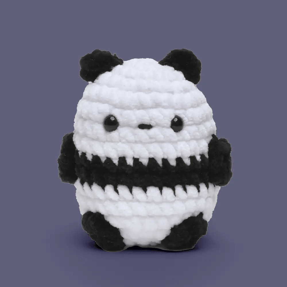 Panda Örgü Kiti