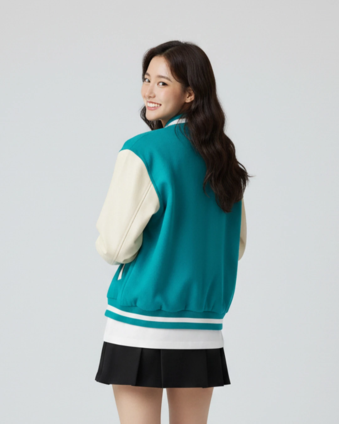 Mavi 98 Detail Oversize Unisex Kolej Ceket