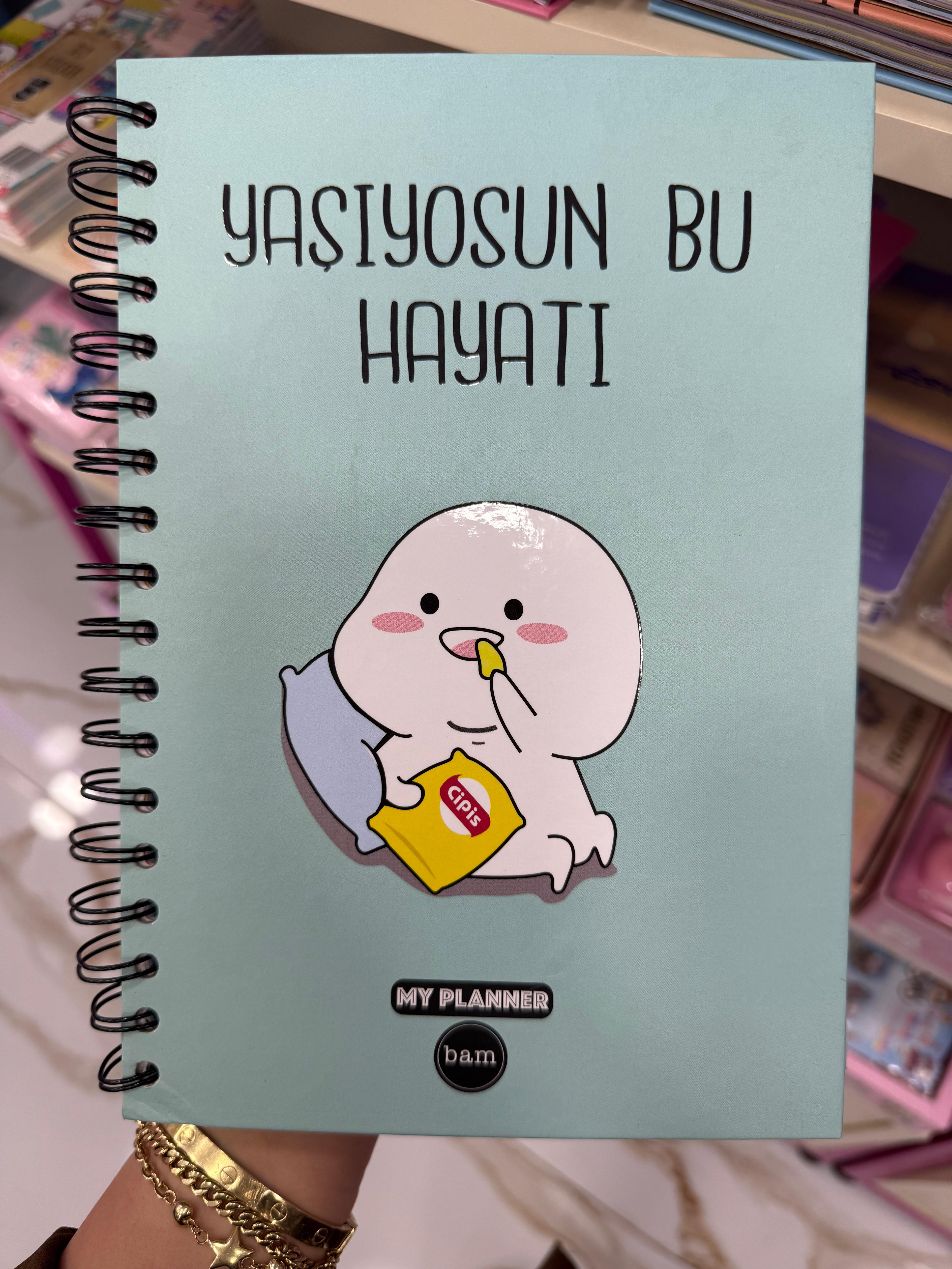 Yaşıyosun Bu Hayatı Tasarımlı Konuşan Ajanda