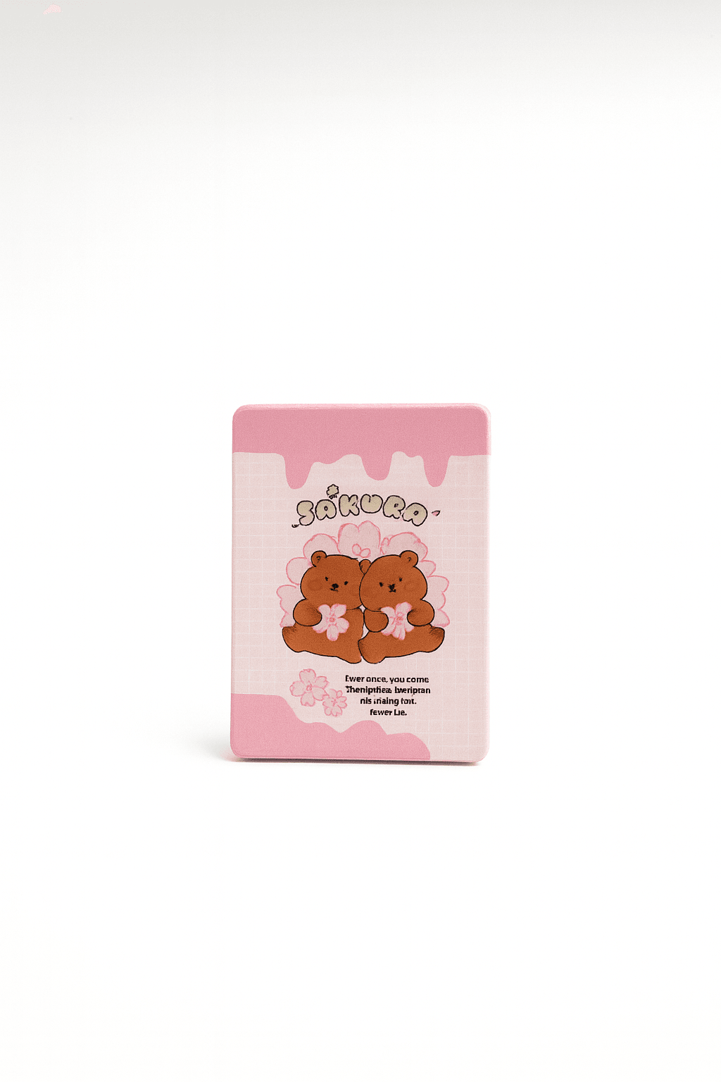 Flower Bears Cute Katlanabilir Cep Ayna