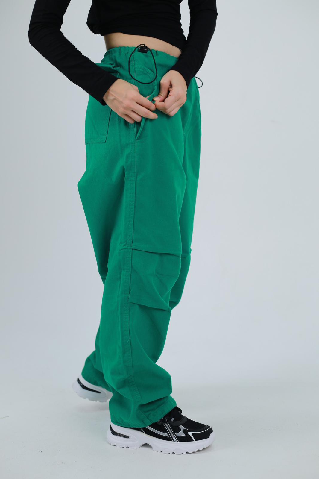 Turkuaz Tactical Ayarlanabilir Bel Kumaş Unisex Pantolon