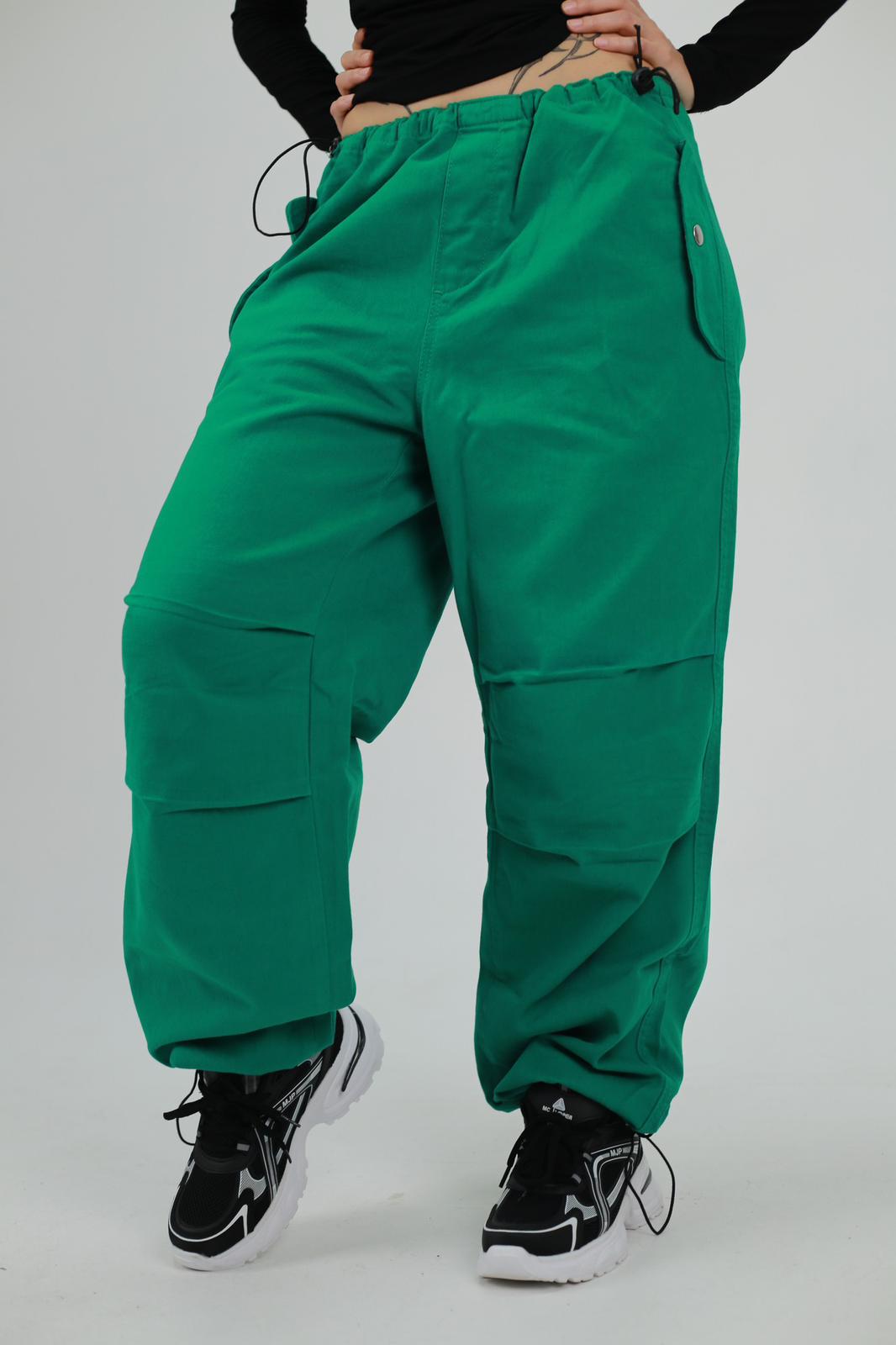 Turkuaz Tactical Ayarlanabilir Bel Kumaş Unisex Pantolon