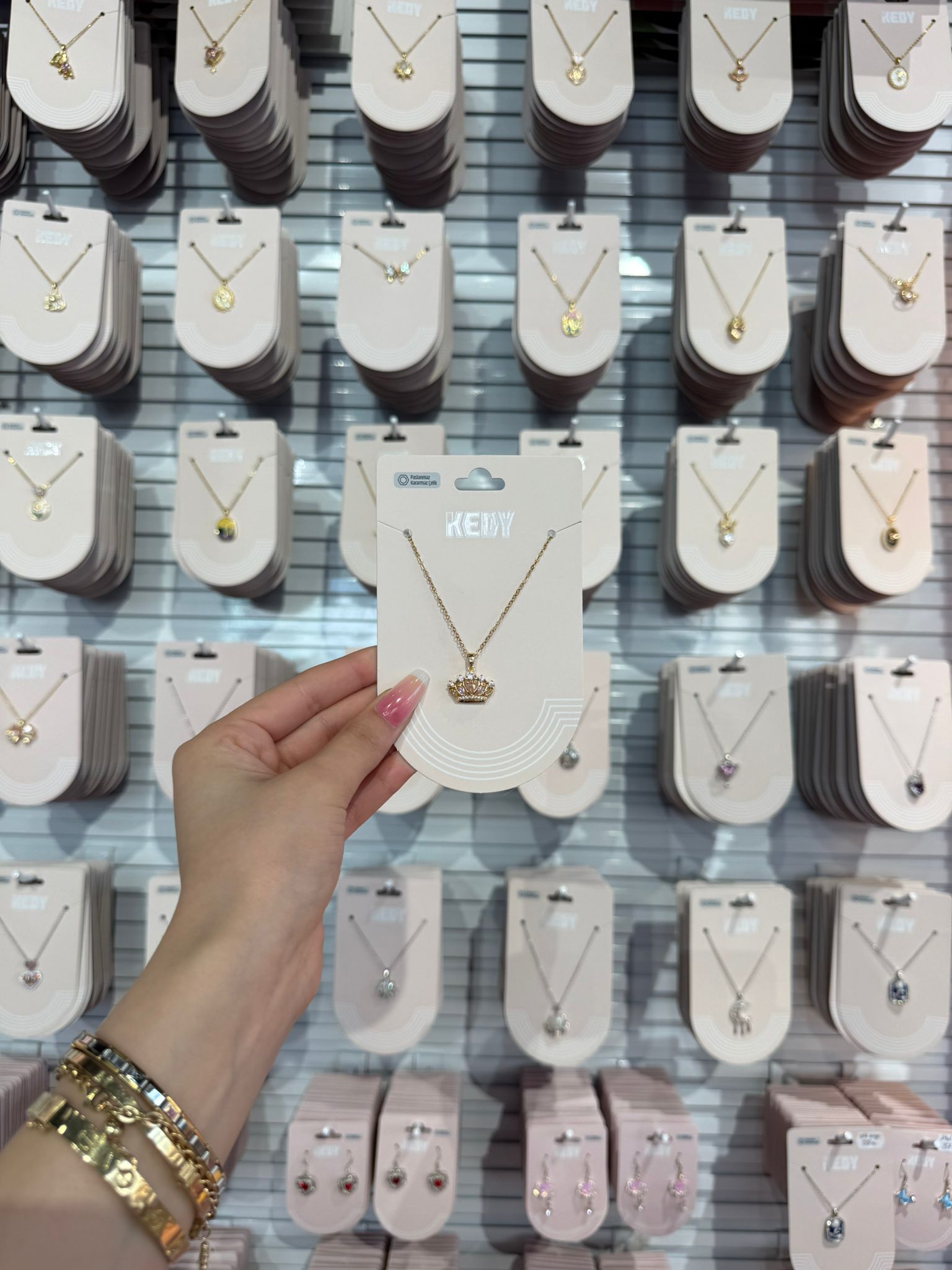 Princess Çelik Kolye