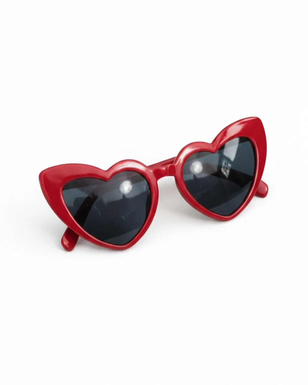 Heart Red Cute Gözlük