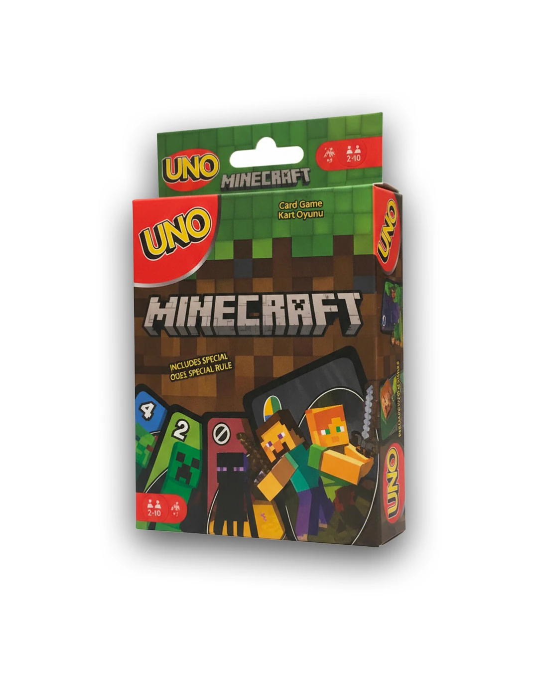 Minecraft Uno Serisi Eğlenceli Kart Oyunu