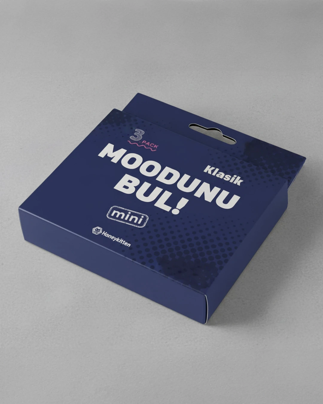 Mavi 3. Pack Modunu Bul Fotoğraflı Kart Oyunu