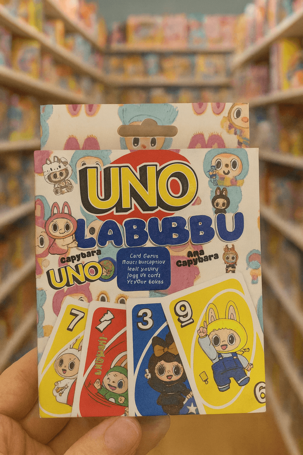 Uno Labubu Serisi Kart Oyunu