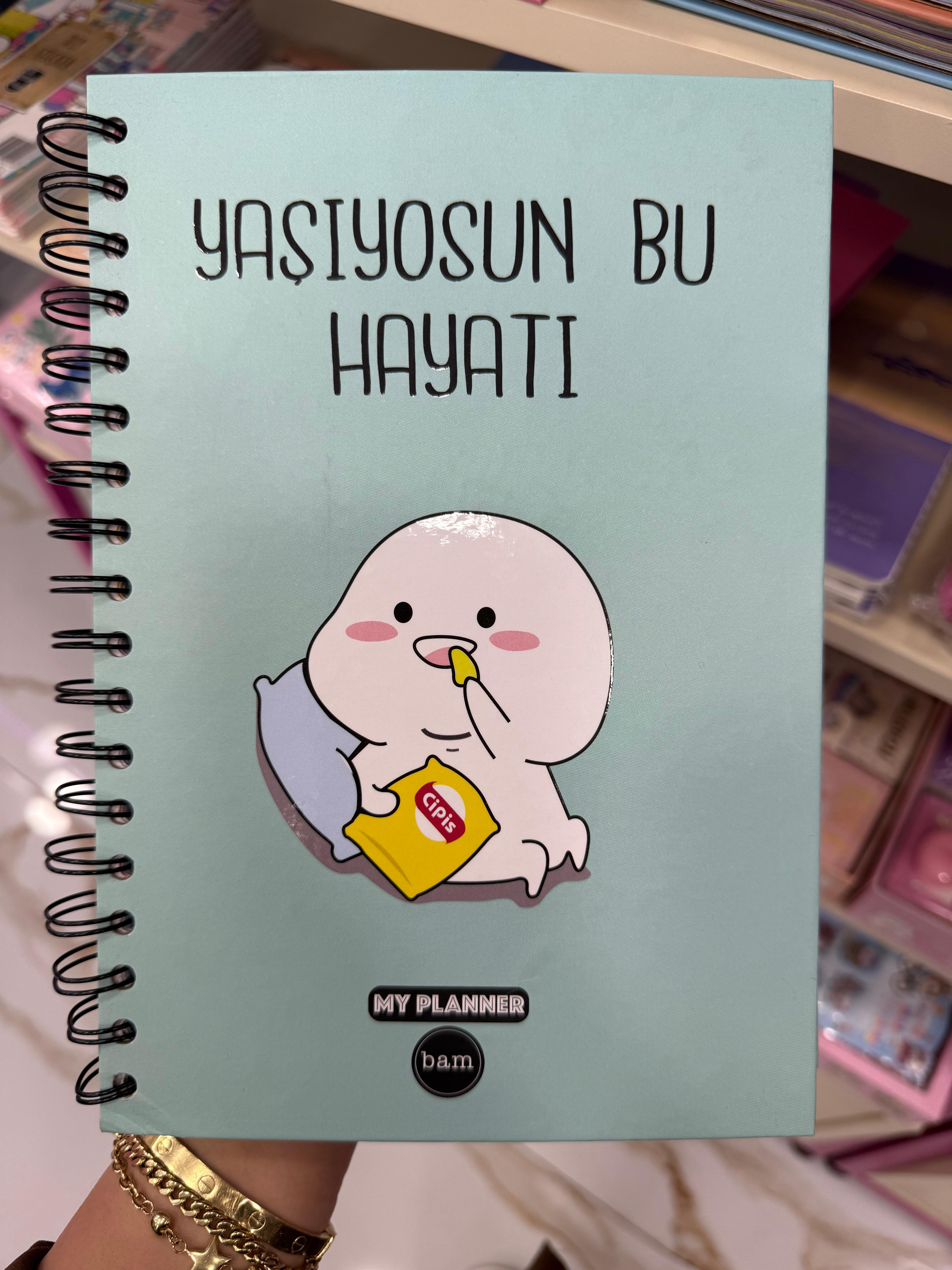 Yaşıyosun Bu Hayatı Tasarımlı Konuşan Ajanda