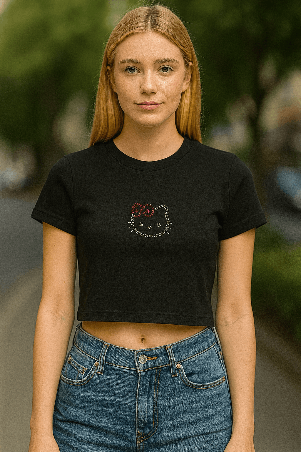 Hello Kitty Crop