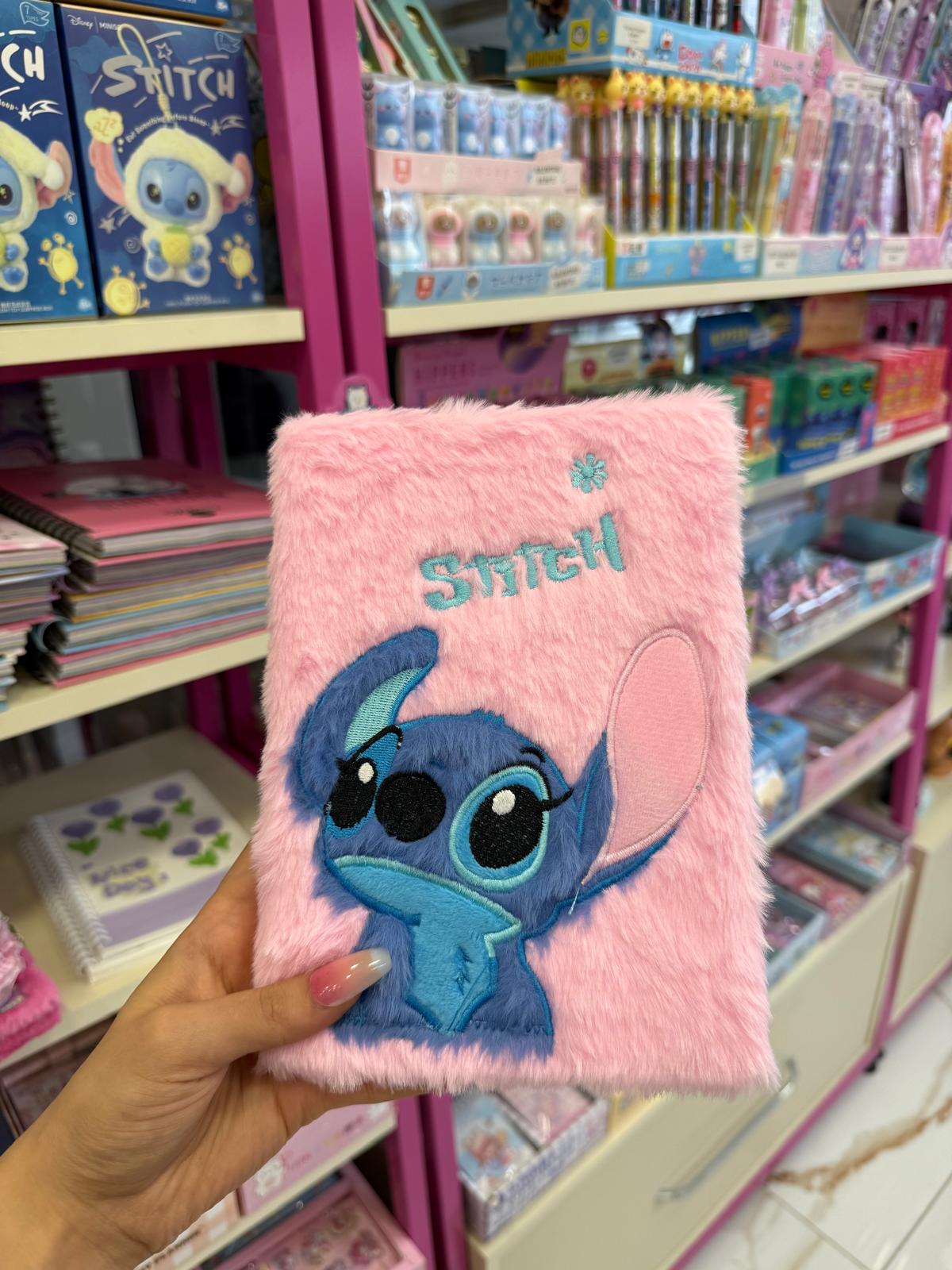 Stitch Peluş Defter