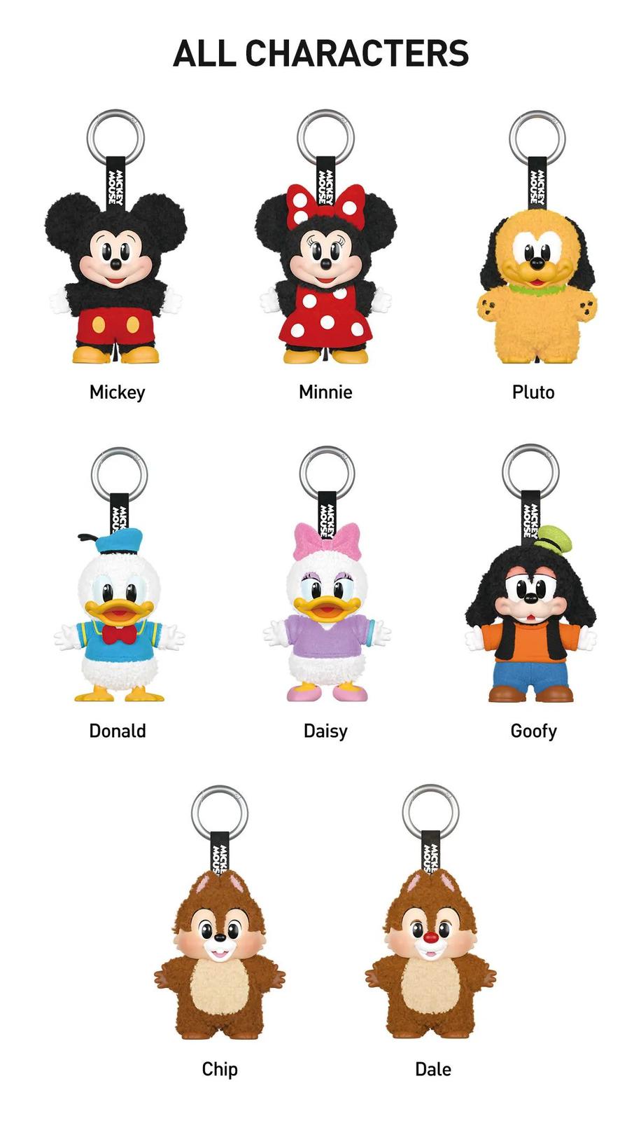 Mickey Karışık Sürpriz Figür Anahtarlık