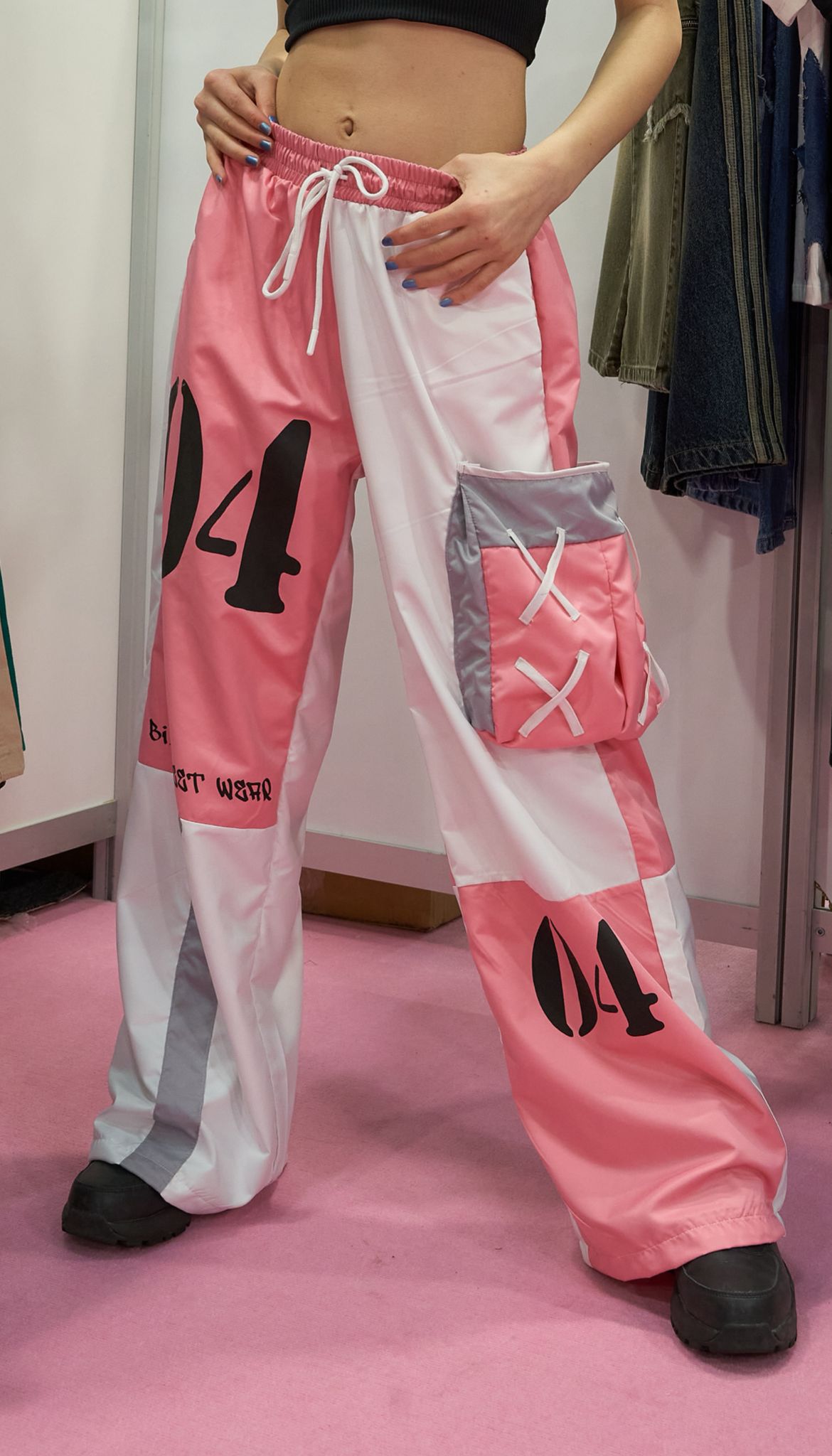 04 Mixed Baggy Unisex Eşofman Altı