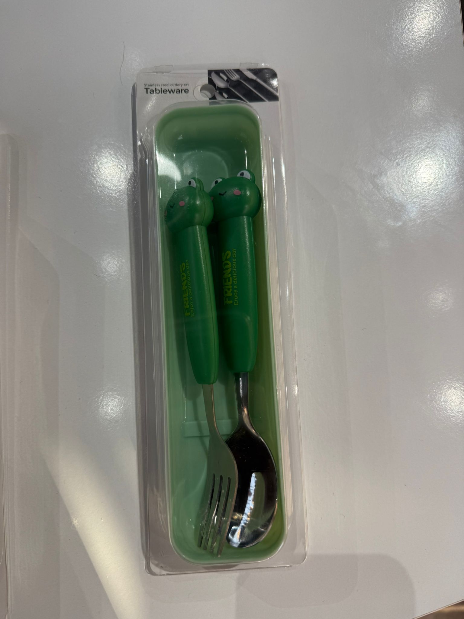 Kurbağa Çatal Kaşık Seti