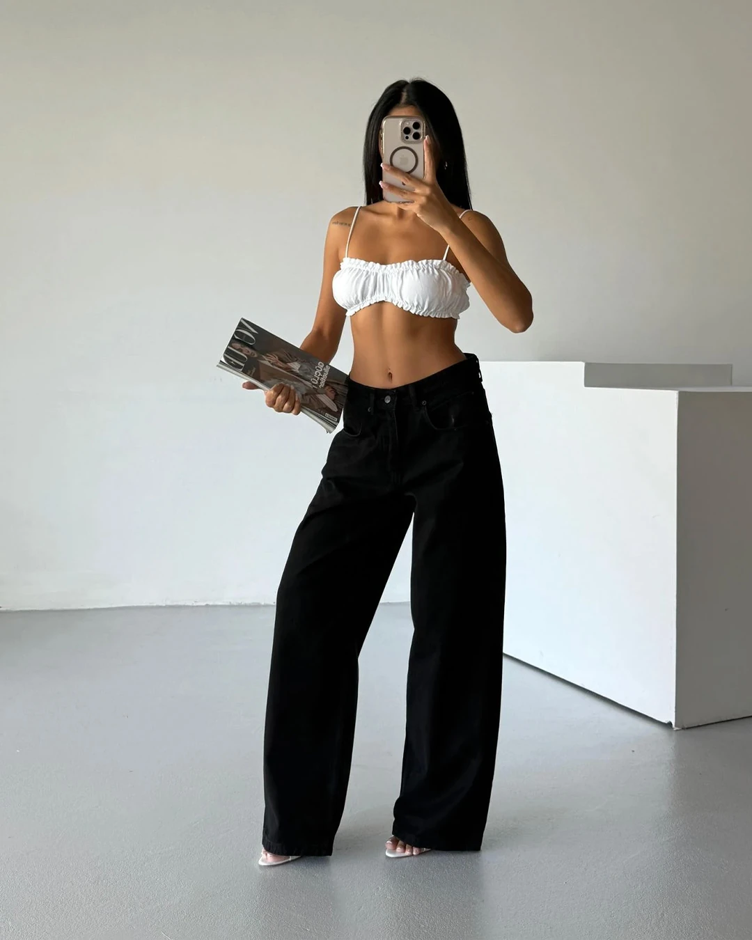 Spider Skull Head Baggy Unisex Jean