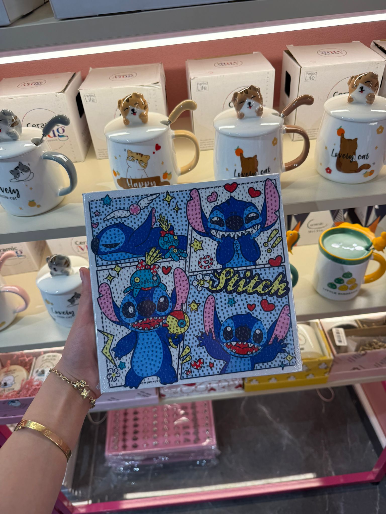 Stitch Taşlama Pano