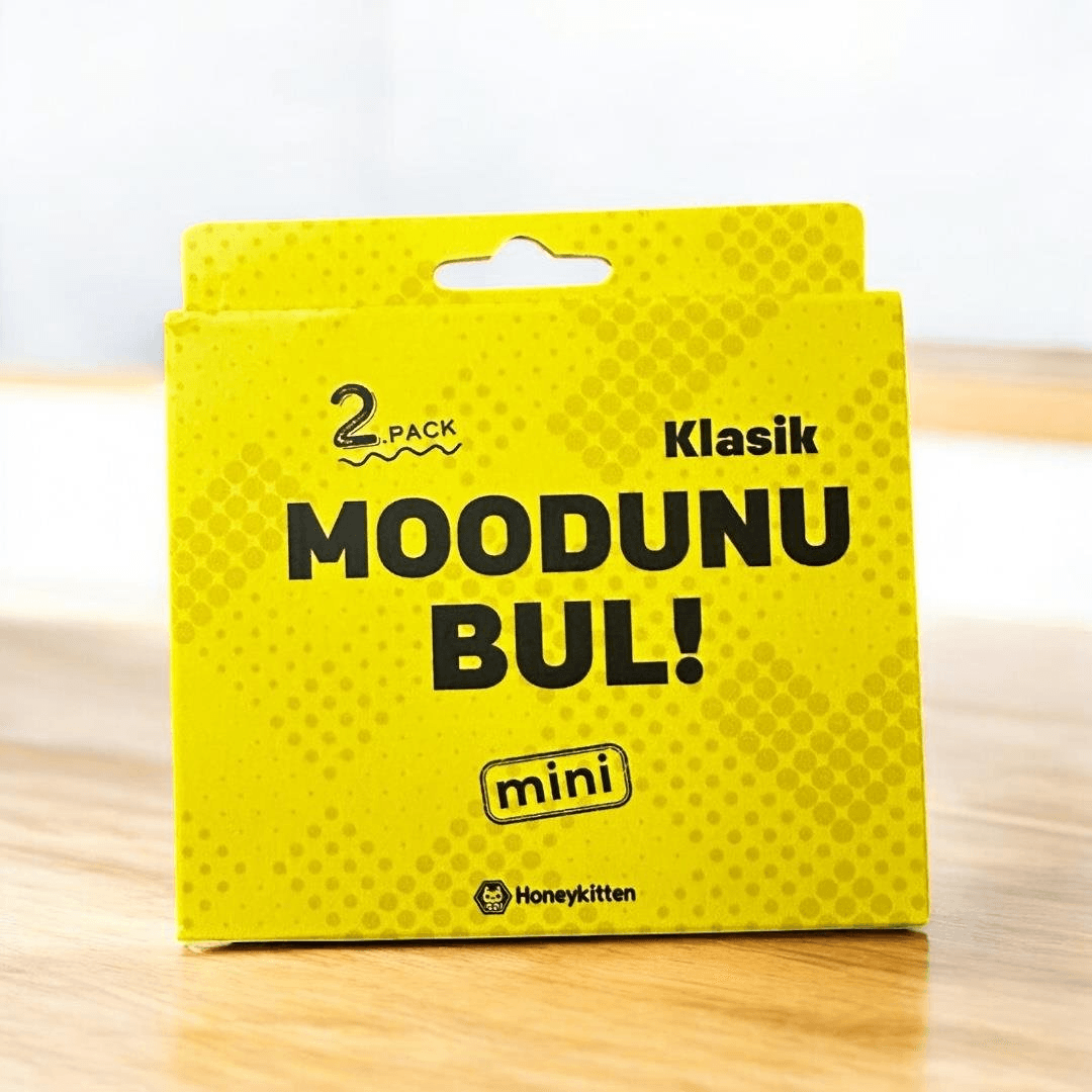 Sarı Modunu Bul Fotoğraflı Eğlenceli Kart Oyunu
