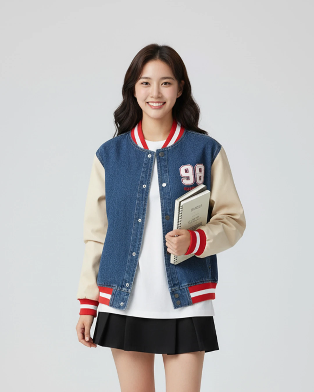 Kot Detail 98 Oversize Unisex Kolej Ceket