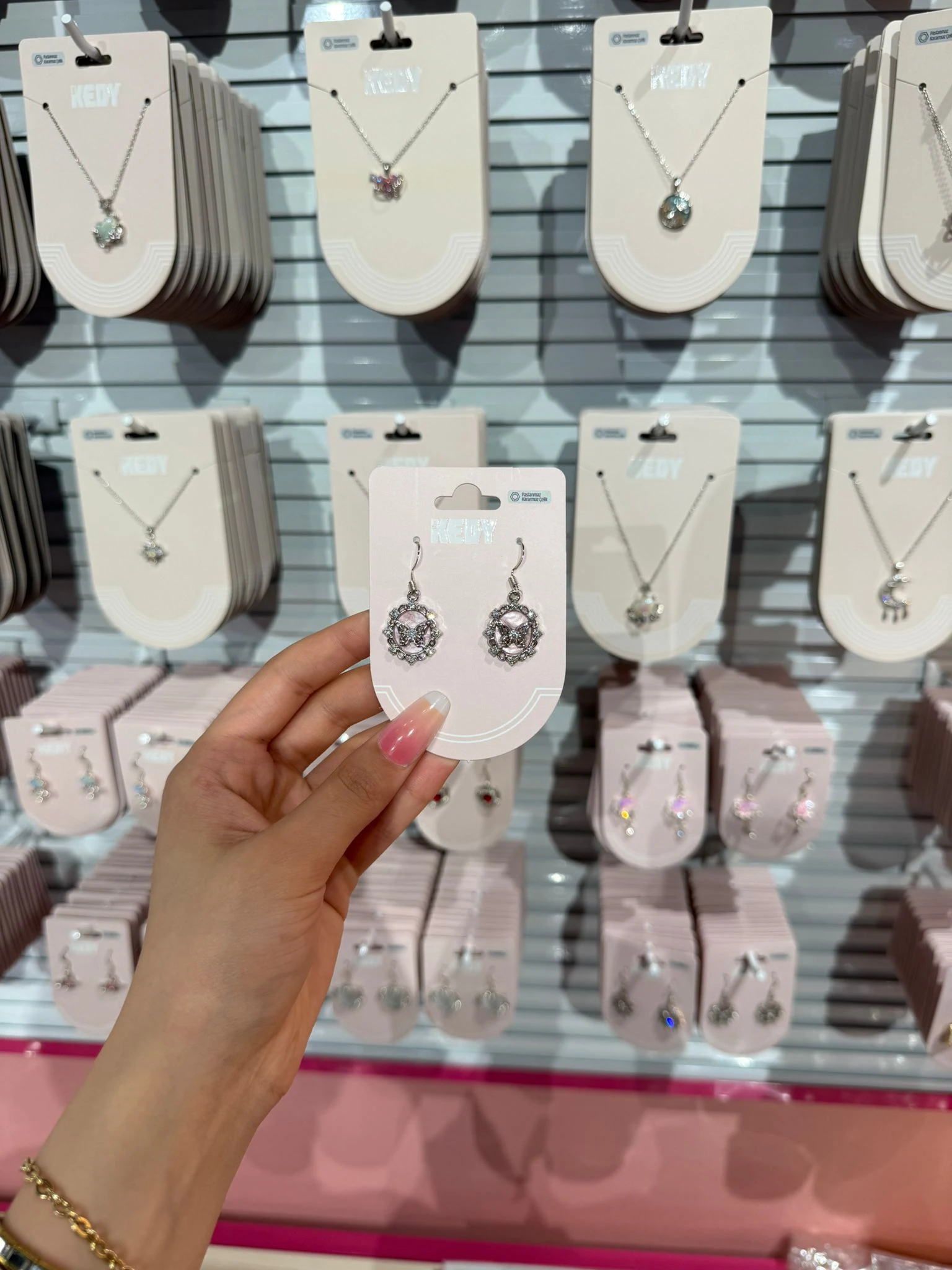 Heart Butterfly Küpe