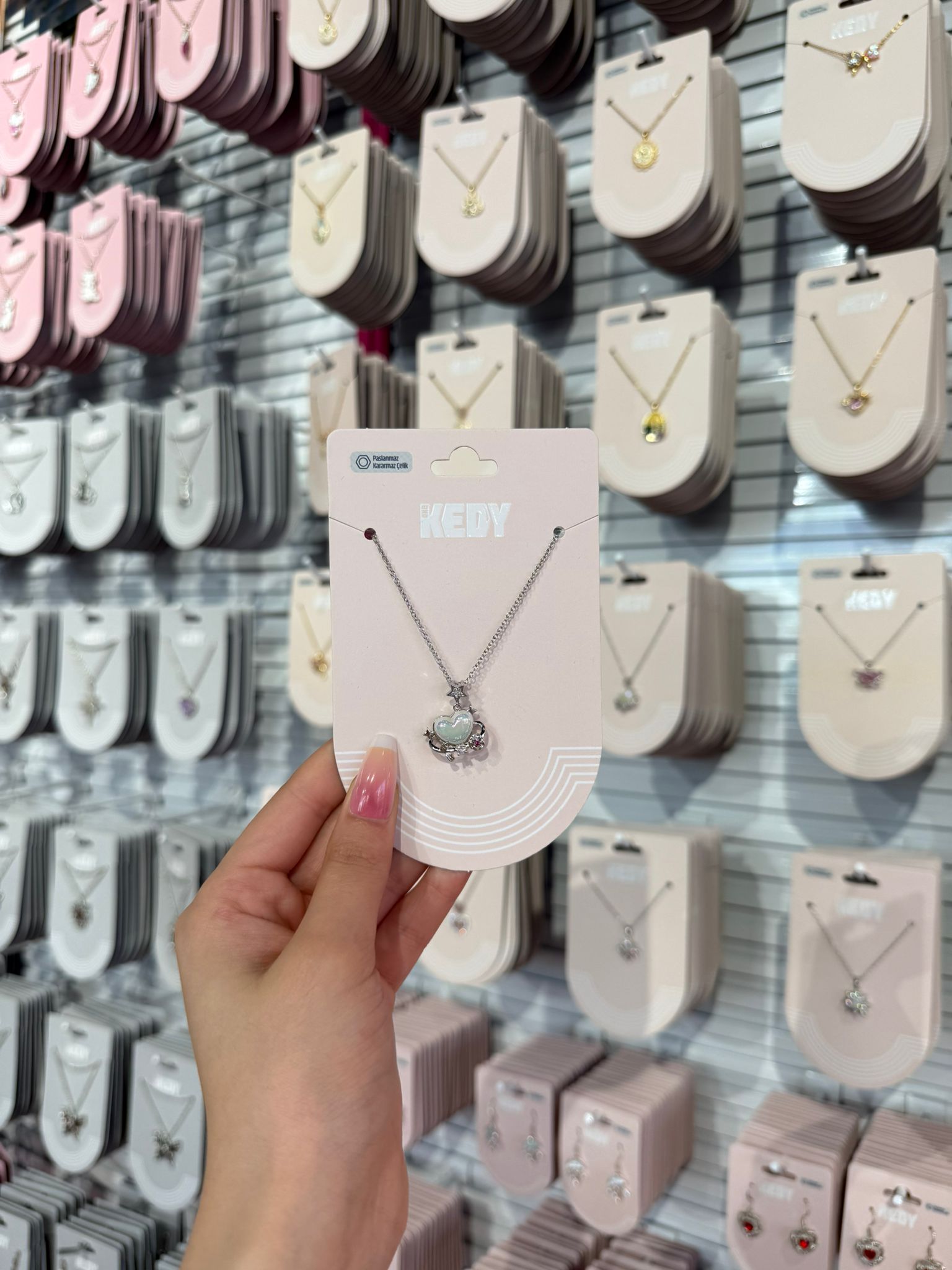 My Heart Çelik Kolye