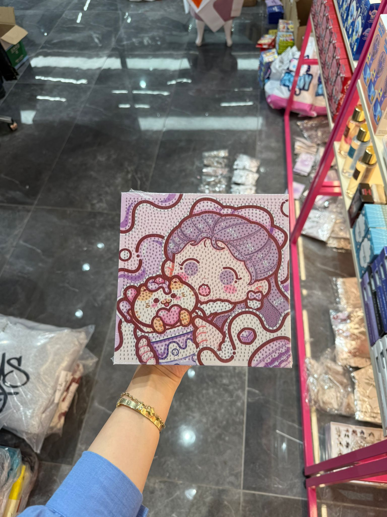 Love Kuromi Taşlama Pano